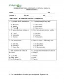 PRUEBA DE HISTORIA, GEOGRAFÍA Y CIENCIAS SOCIALES.