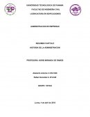 Historia de la administración - resumen