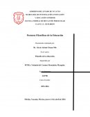 Posturas filosóficas.