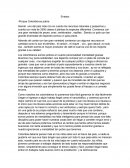 Ensayo - Porque colombia es pobre.