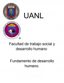 Fundamento de desarrollo humano.