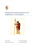 Vision de la guerra en los Araucanos