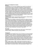 Homeostasis - informe de investigacion.