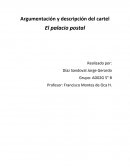 Argumentación y descripción del cartel El palacio postal