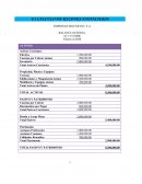 Razones financieras EMPRESAS MILENIUM C X A