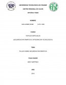 SEGURIDAD INFORMÁTICA E INTEGRACIÓN TECNOLÓGICA