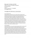 Tecnologia de la informcion y comunicacion.