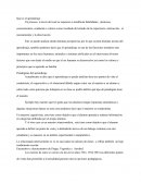 Ensayo Que es el aprendizaje