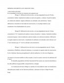 MEMORIA DESCRIPTIVA DE ARQUITECTURA