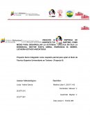 Proyecto Socio Integrador como requisito parcial para optar al título de Técnico Superior Universitario en Turismo.