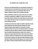 EL ESPIRITU DE LA NIÑA DEL LAGO