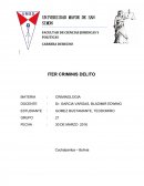 CARRERA DERECHO ITER CRIMINIS DELITO