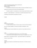 El conocimiento debe partir de una base sólida, que este lejos de toda duda, de la que se deduzcan las consecuencias tras un proceso de razonamiento lógico.