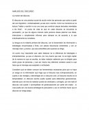 ANÁLISIS DEL DISCURSO La noción del discurso