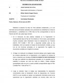 Un Informe de practicas pre profecionales.