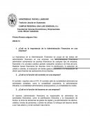 ¿Cuál es la importancia de la Administración Financiera en una empresa?