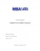 Trabajo individual - Análisis Caso: Radio Concierto.
