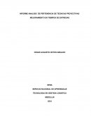 INFORME ANALISIS DE PERTENENCIA DE TECNICAS PROYECTIVAS.