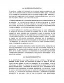 LA INVERCION EDUCATIVA