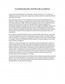 La Fundamentación científica de la estética