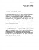 ANALISIS DE LA FORMACION DE UN BEBE.