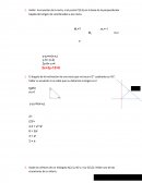 Hallar la ecuación de la rect