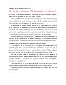 Comentario al cuento “El almohadón de plumas”