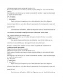 Obligaciones desde el punto de vista del Derecho Civil.