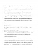 Para Silver y Hagin (1990). La clasificación de problemas de aprendizaje debe guiarse por cuatro aspectos: