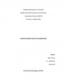 INSTRUCCIONES PARA SU ELABORACIÓN