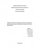 Métodos para disminuir el desempleo por medio de las sugerencias y soluciones que aumenten las oportunidades de empleo en San Carlos Estado Cojedes