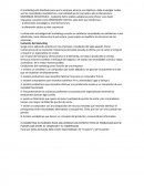 El marketing está diseñado para que la empresa alcance sus objetivos, debe investigar cuales son las necesidades insatisfechas o mal satisfechas del mercado a ello lo llamaremos DIMENSION ESTRATEGICA