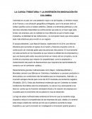 LA CARGA TRIBUTARIA Y LA INVERSIÓN EN INNOVACIÓN EN COLOMBIA