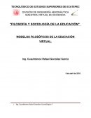 La educación y sus filosofias