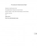 Prevención de la violencia hacia la mujer