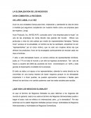 TEMA: LA GLOBALIZACION DE LOS NEGOCIOS.