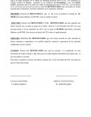 CONTRATO DE MUTUO ACUERDO