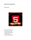 Manual de organización Cinque Vitte