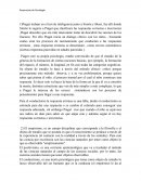 Filosofia I. Piaget trabajo en el test de inteligencia junto a Simón y Binet