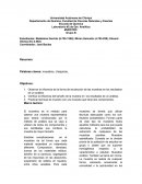 Laboratorio de la asignatura de Química Analítica.