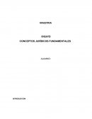 ENSAYO CONCEPTOS JURÍDICOS FUNDAMENTALESS