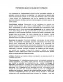 Propiedades quimicas de Hidrocarburos.
