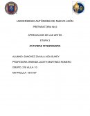 Integradora Artes Etapa 3