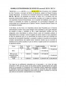 ASAMBLEA EXTRAORDINARIA DE SOCIOS