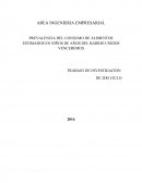 REVALENCIA DEL CONSUMO DE ALIMENTOS ESTIMADOS EN NIÑOS DE AÑOS DEL BARRIO UNIDOS VENCEREMOS