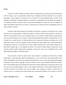 pix El Hijo De Horacio Quiroga Resumen analisis del cuento el hijo ensayos