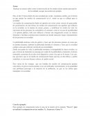 Ensayo sobre como la intervención de los medios afecta nuestra percepción de la realidad.