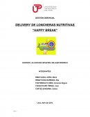 DELIVERY DE LONCHERAS NUTRITIVAS “HAPPY BREAK”