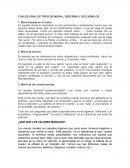CUALES SON LOS TIPOS DE MORAL, DESCRIBA Y DE EJEMPLOS