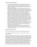 Consejos para el trabajo individual.